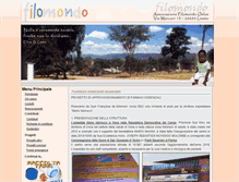 Tablet Screenshot of filomondo.org